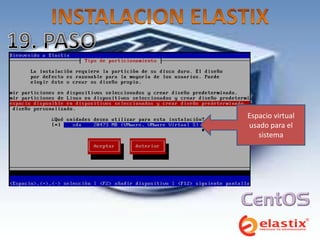 Espacio virtual
usado para el
   sistema
 