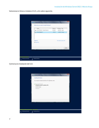 Instalación e Introducción básica de Windows Server 2012 | PDF