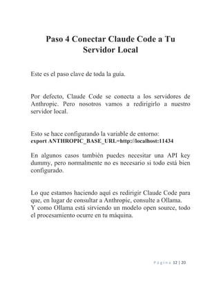 Guía Completa para Usar Claude Code Gratis en Local con Ollama y ...