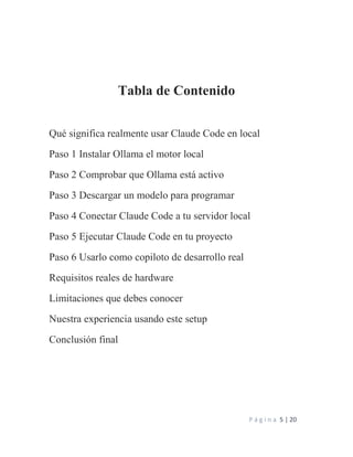 Guía Completa para Usar Claude Code Gratis en Local con Ollama y ...