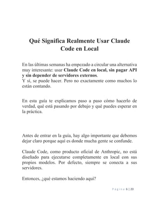 Guía Completa para Usar Claude Code Gratis en Local con Ollama y ...