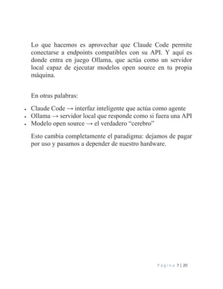 Guía Completa para Usar Claude Code Gratis en Local con Ollama y ...