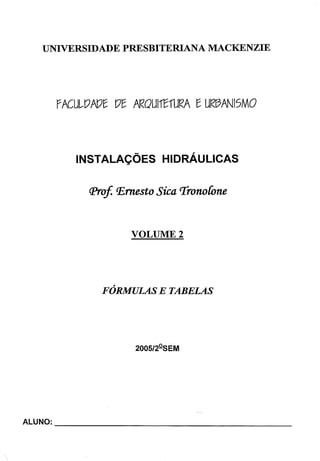Hidráulica - Instalações volume 2