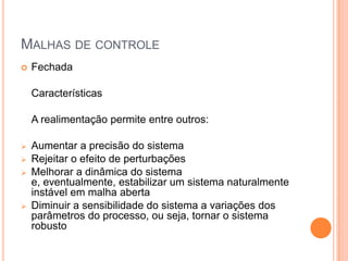 Rejeitar o efeito de perturbações