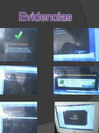 Evidencias
 