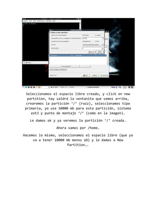 Instalando backtrack 4 final y windows en un mismo hd | PDF
