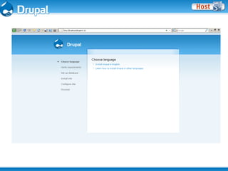 Instalando Drupal, Começando do Começo