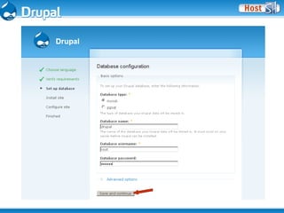 Instalando Drupal, Começando do Começo