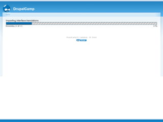 Instalando Drupal, Começando do Começo