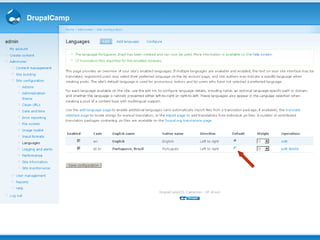 Instalando Drupal, Começando do Começo