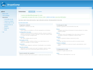 Instalando Drupal, Começando do Começo