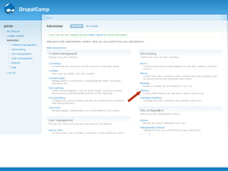 Instalando Drupal, Começando do Começo