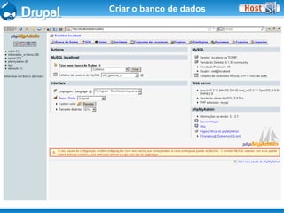 Instalando Drupal, Começando do Começo