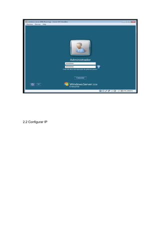2.2 Configurar IP
 