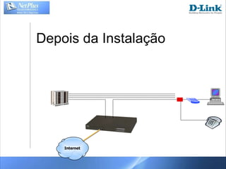 Depois da Instalação Internet 