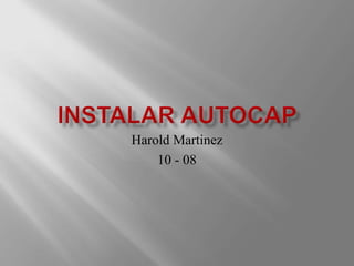 Harold Martinez
10 - 08
 
