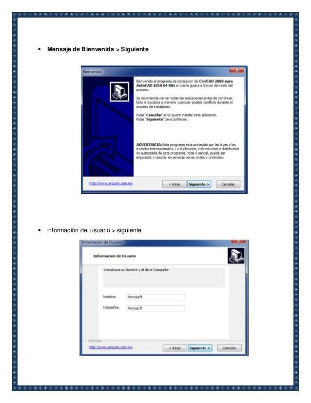 civilcad para autocad 2008 con crack