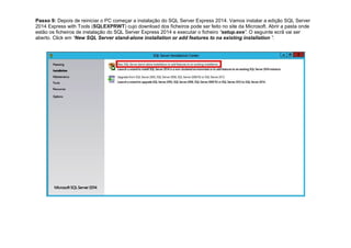 Instalar Sql Server Express 2014 no WinServer2012R2 | PDF