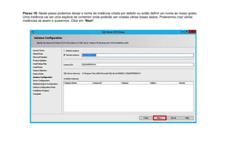 Instalar Sql Server Express 2014 no WinServer2012R2 | PDF