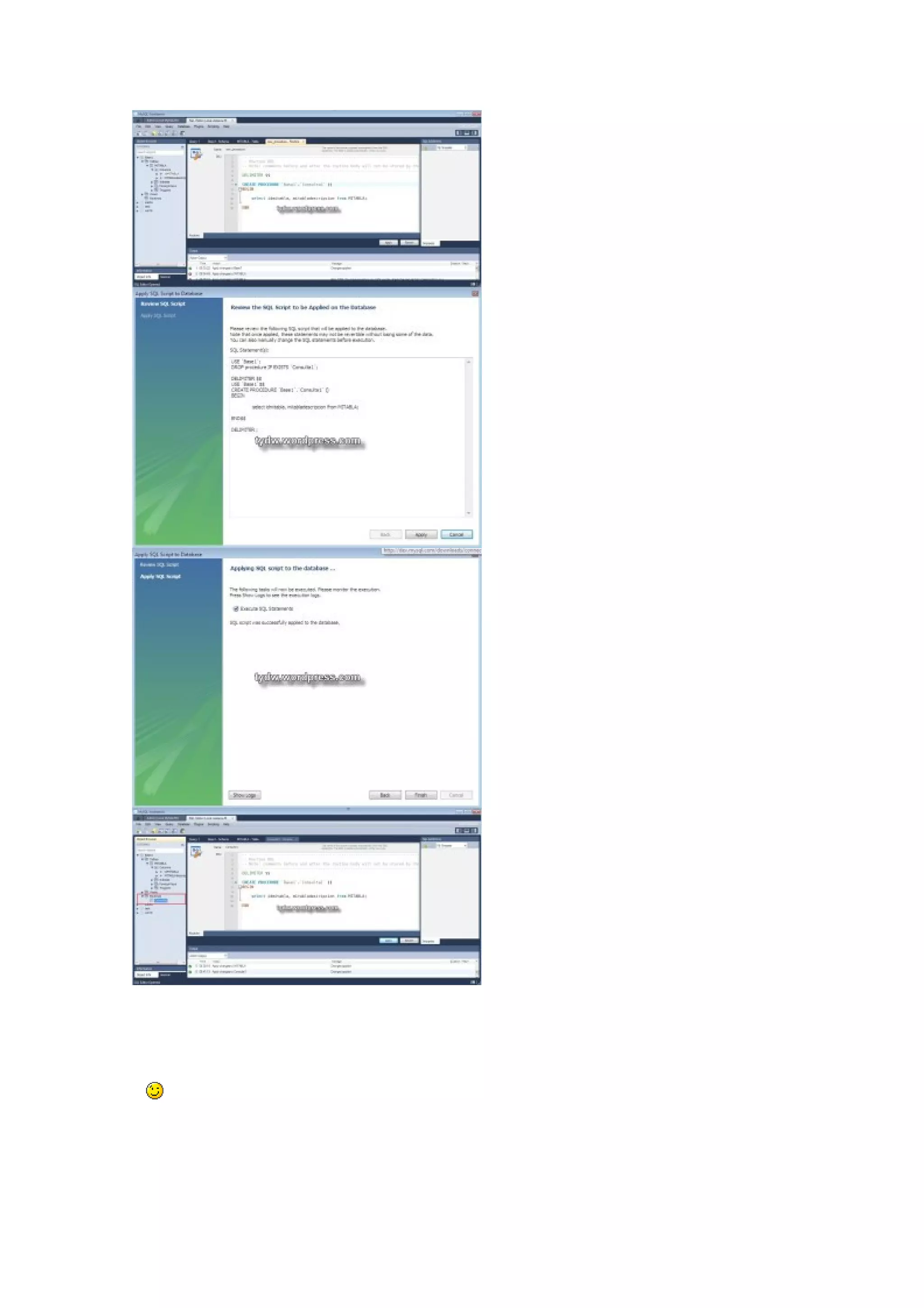 Y asi termina este tutorial para la instalacion de MySQL Server en Windows 7. Hartas
imagenes para poder guiarse en la instalacion.
Lo mejor de MySQL Server es que no jode la pita como SQL Server 2008 en Windows
7

 