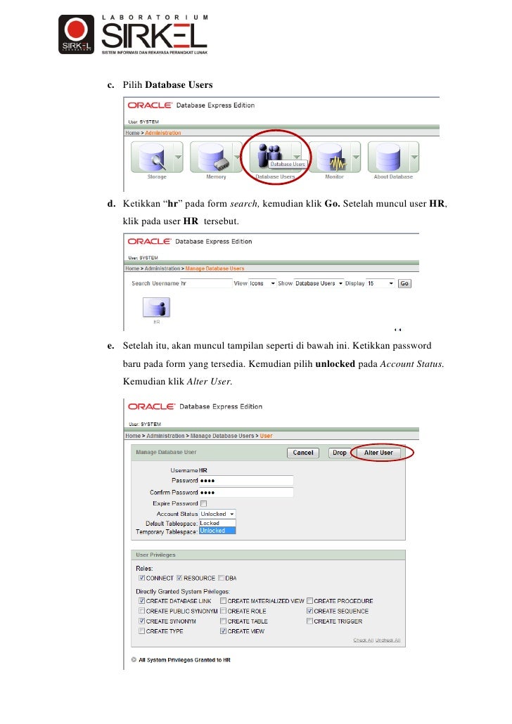 Create database in oracle 10g express - acetoteam