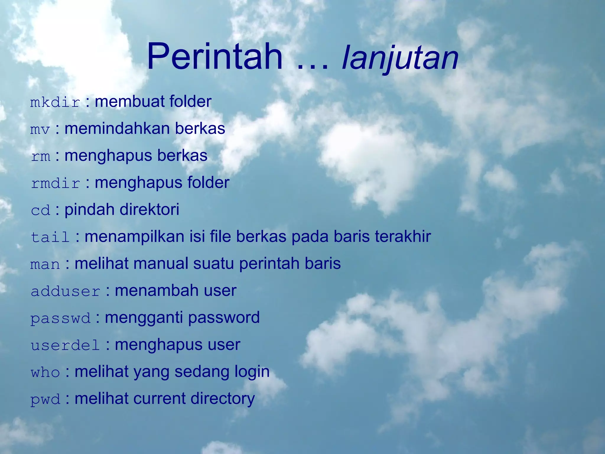 1991 : Linux v0.1 diperkenalkan oleh Linus Torvalds 