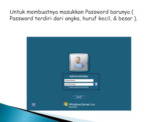 Instalasi windows server 2008 | PPTX