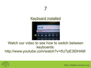 Installing Ge'ez Virtual Keyboard