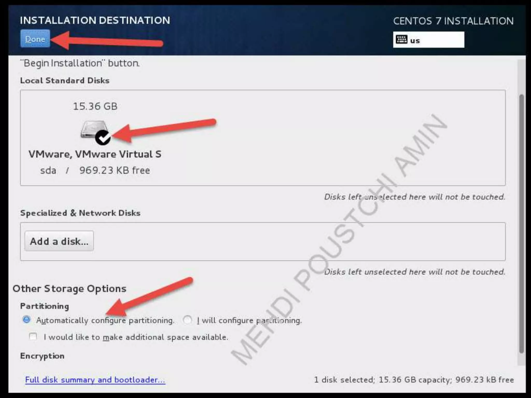 Install Linux CentOS 7.0