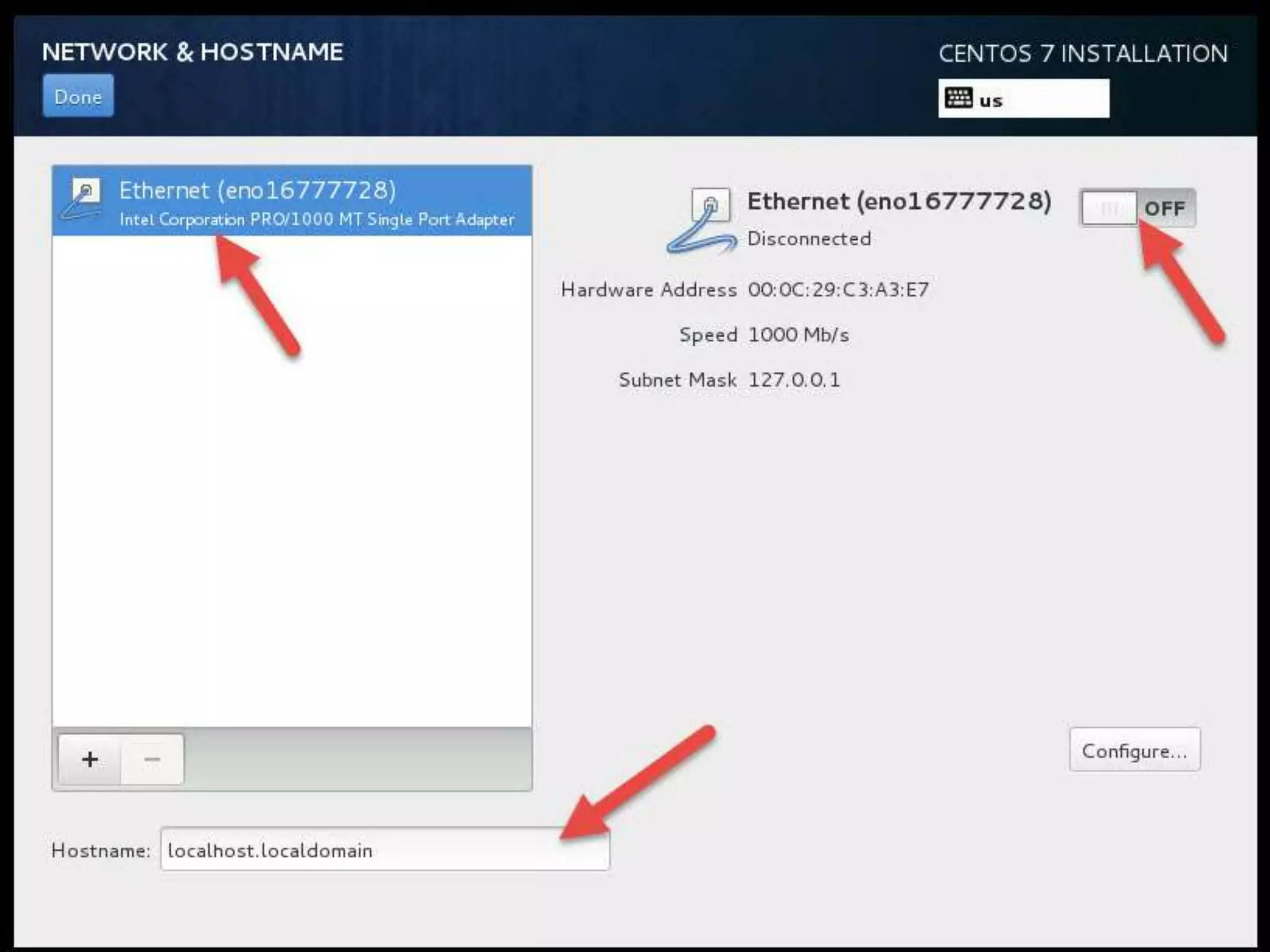 Install Linux CentOS 7.0