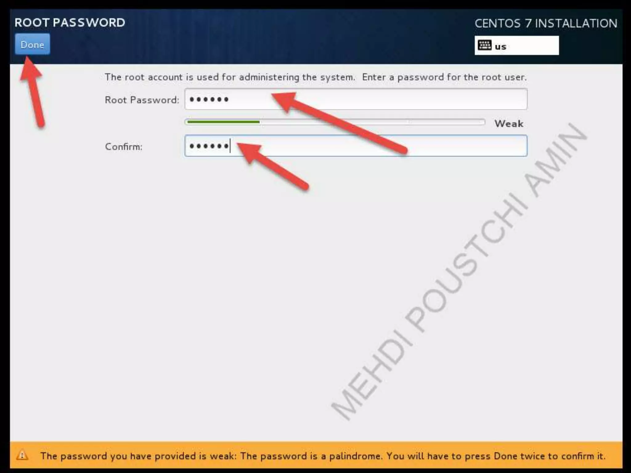 Install Linux CentOS 7.0
