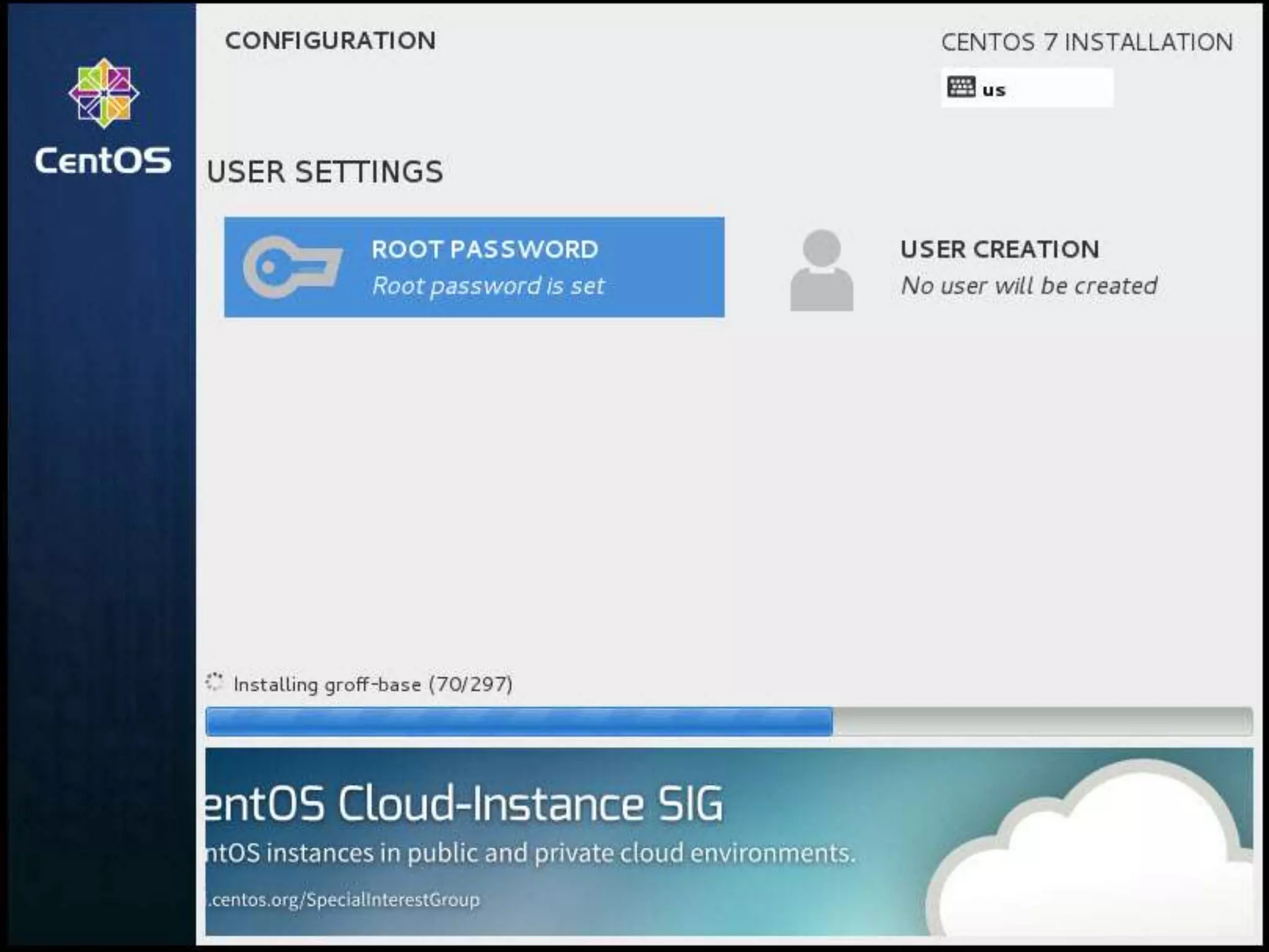 Install Linux CentOS 7.0