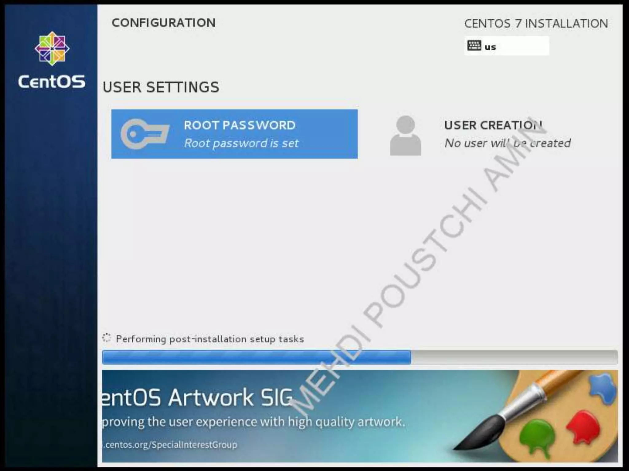 Install Linux CentOS 7.0