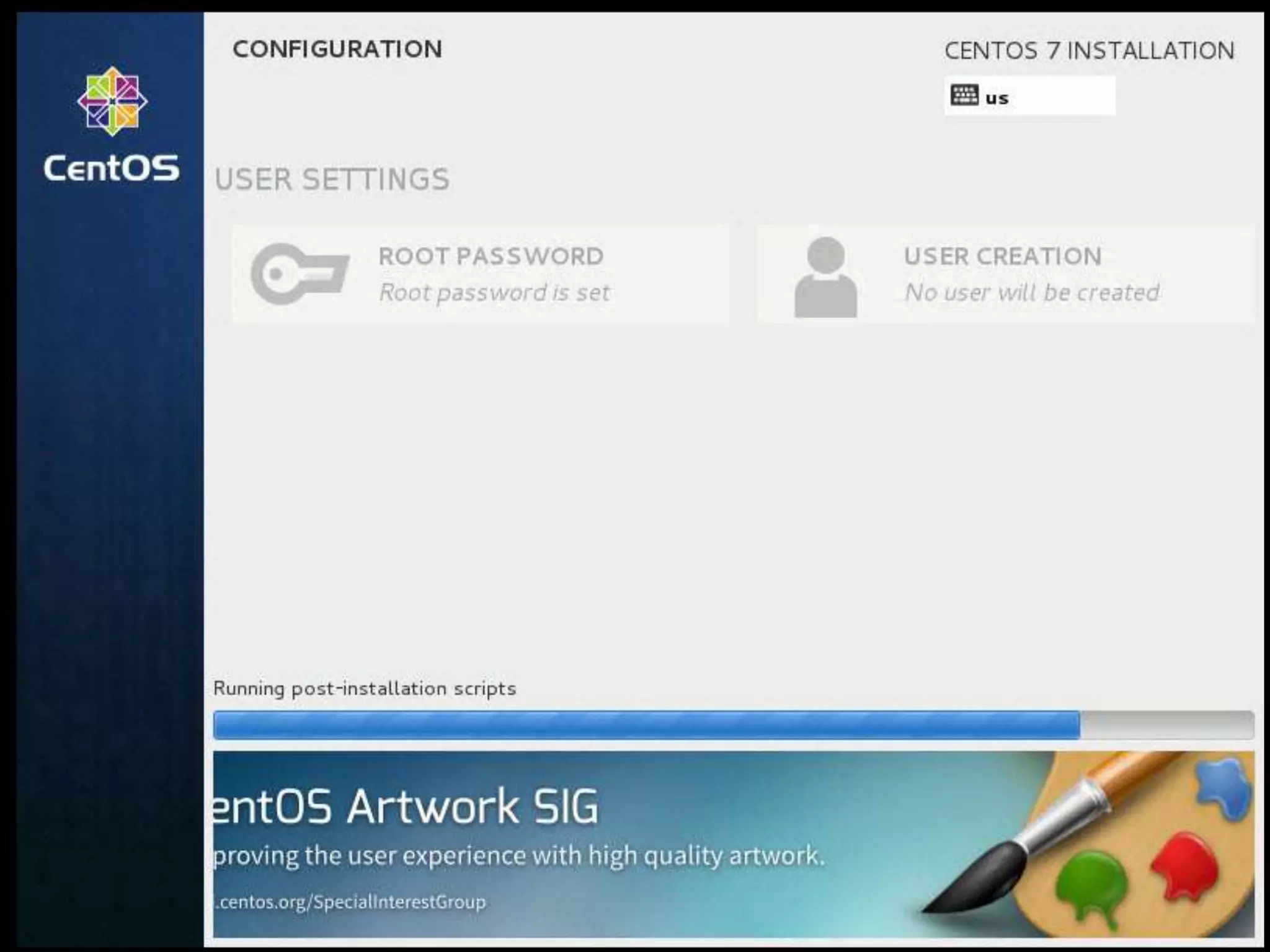 Install Linux CentOS 7.0