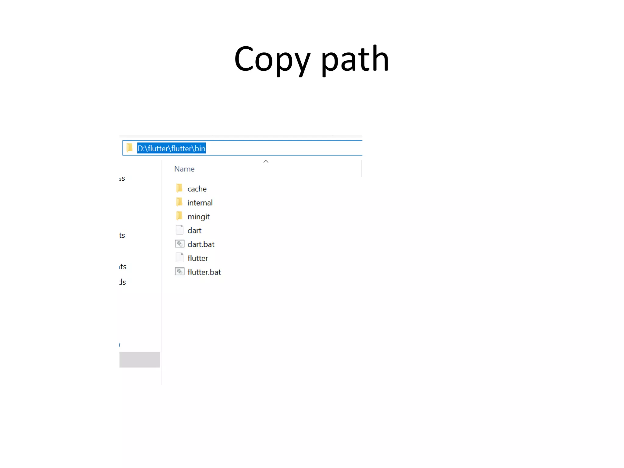 Copy path
 
