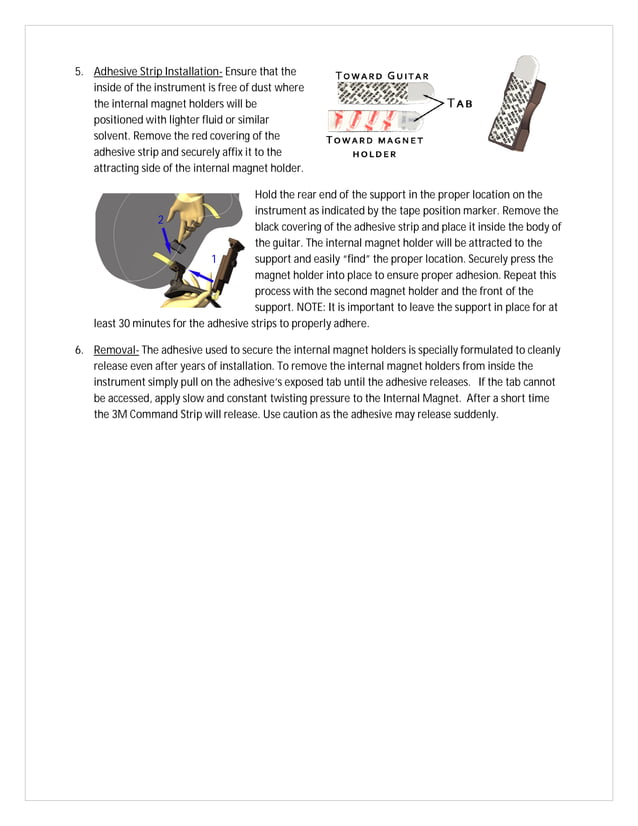 Install instructions | PDF