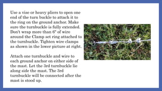 Kick Up Mast Links - Replacement