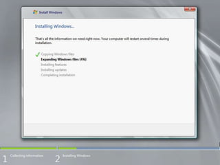 Install Windows Server 2008 Step-by-Step