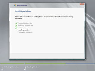Install Windows Server 2008 Step-by-Step