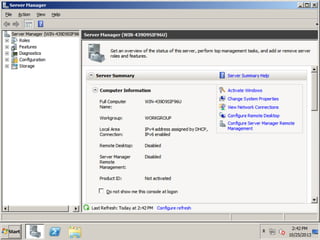Install Windows Server 2008 Step-by-Step