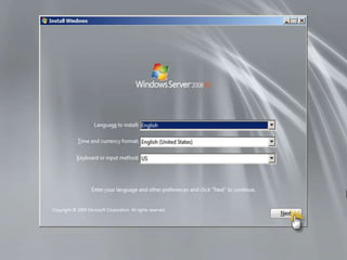 Install Windows Server 2008 Step-by-Step