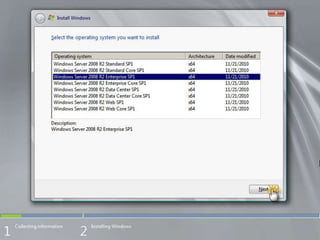 Install Windows Server 2008 Step-by-Step