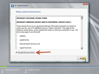 Install Windows Server 2008 Step-by-Step
