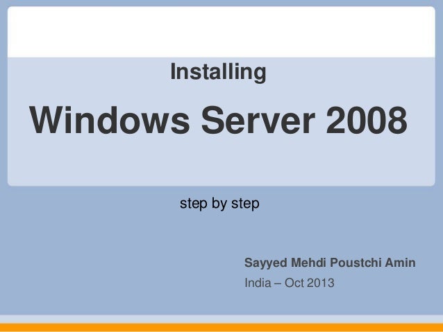 installer le service pack Windows Server 2008