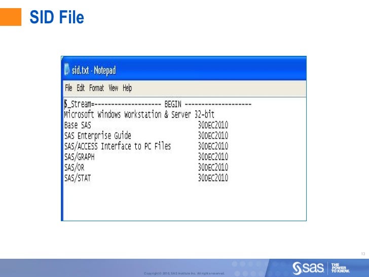 Sid file for sas 93 free download powenelite
