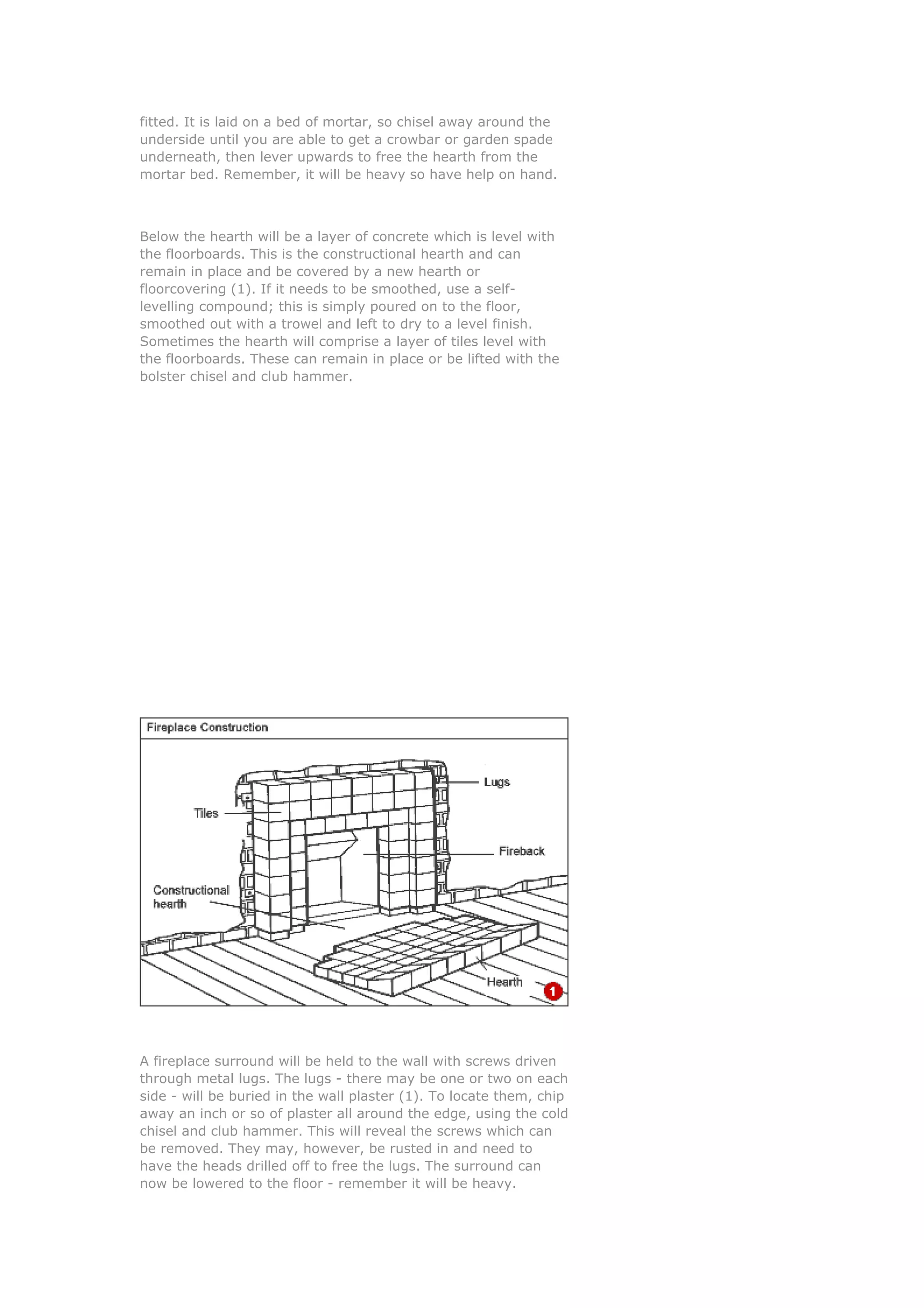 Install a fireplace | PDF