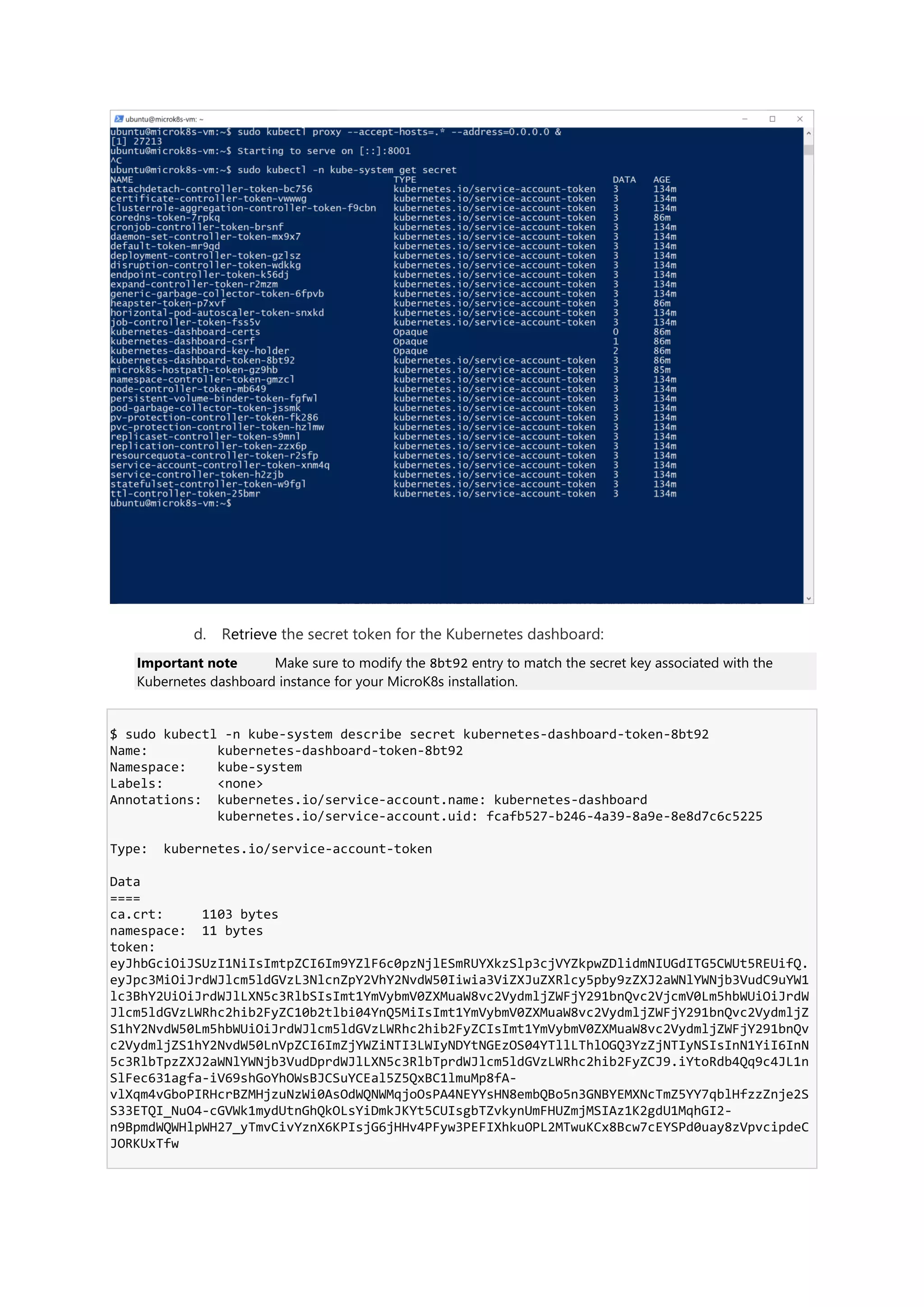Install a micro k8s single node cluster of kubernetes on windows 10 | PDF