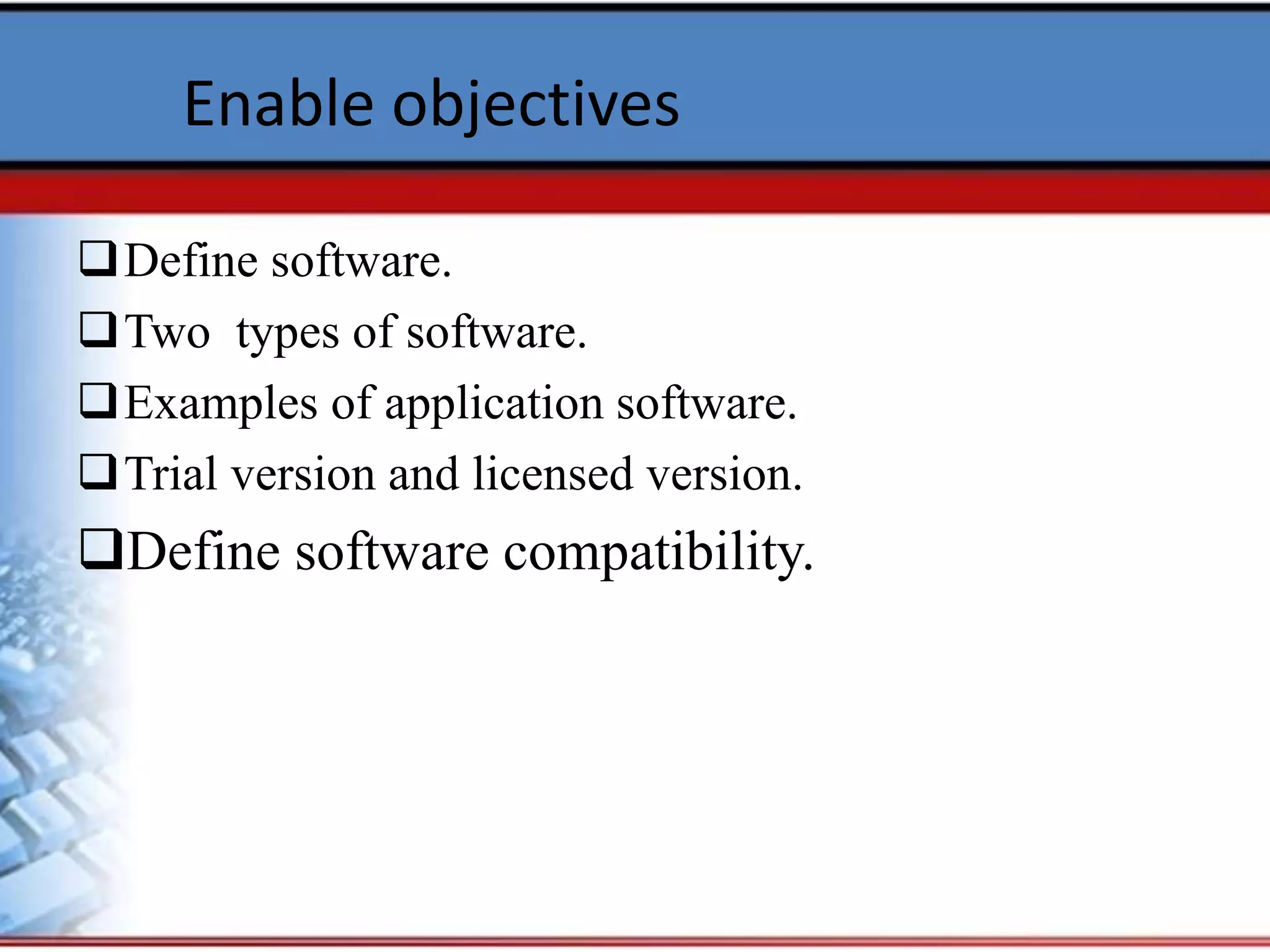 Install apllication software pptx