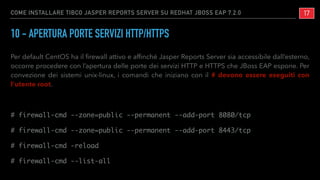 Come installare TIBCO Jasper Reports Server 7.5 Community Edition su RedHat JBoss EAP 7.2
