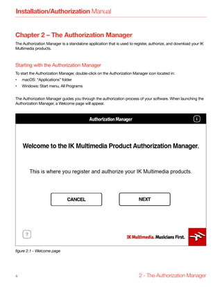 Installation and authorization manual | PDF